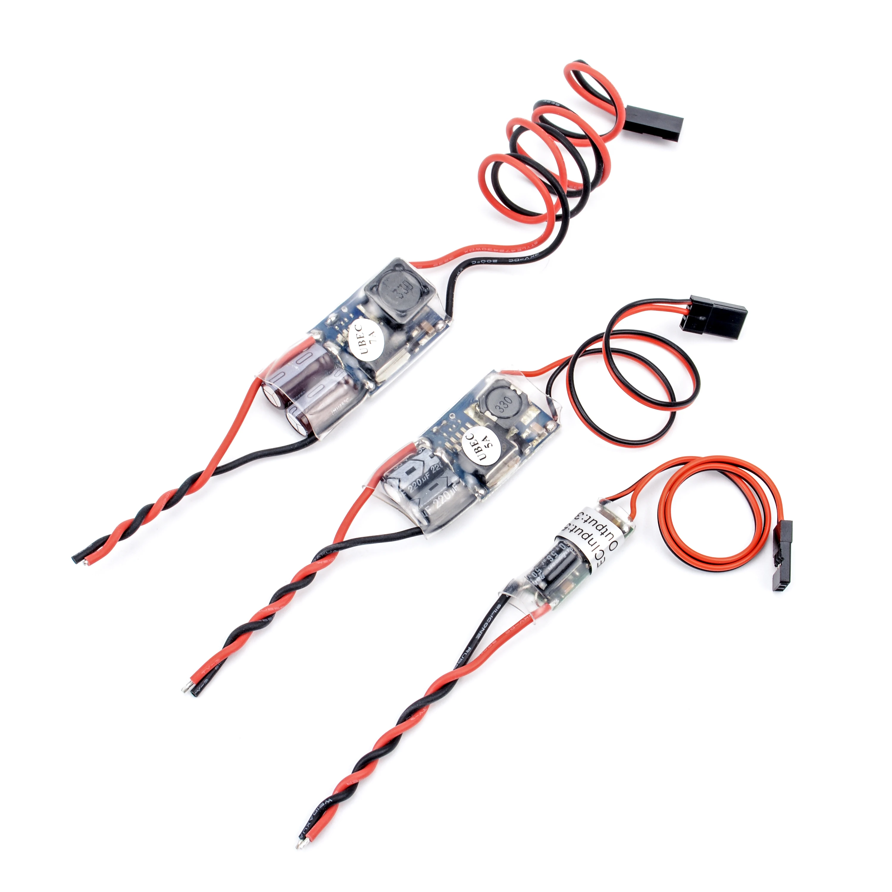 FPV RC 5V / 3A/5A/7A/15A UBEC BEC 5V 3A 5A 7A 15A BEC mit geringstem HF-Rauschen, vollständiger Abschirmung und Störschutz-Schaltregler – Detail 2