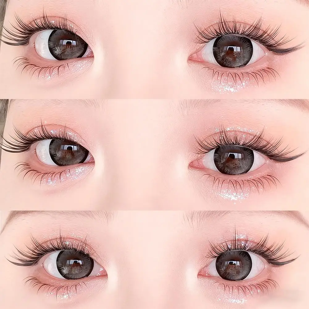 ขนตาล่างแบบเส้นเล็ก ขนตาปลอมแบบธรรมชาติ ขนตาล่างแบบแมนจู ขนตาล่างสำหรับแต่งหน้า อุปกรณ์แต่งขนตา