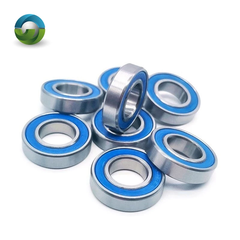 4PCS 6901 2RS Bearing  12x24x6 mm Bicycle Pivot Repair Parts 6901 2RS Ball Bearings 6901-2RS Blue Sealed