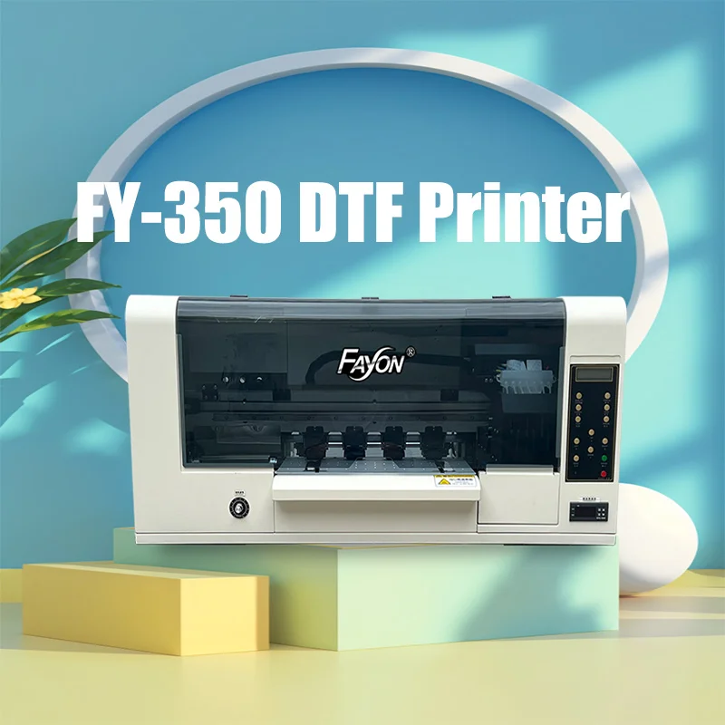 All in one Commercial A3+ Size DTF Printer T-shirt  T-shirt Cotton Suit Any Fabric Oven Printing Machine Fast Shipping