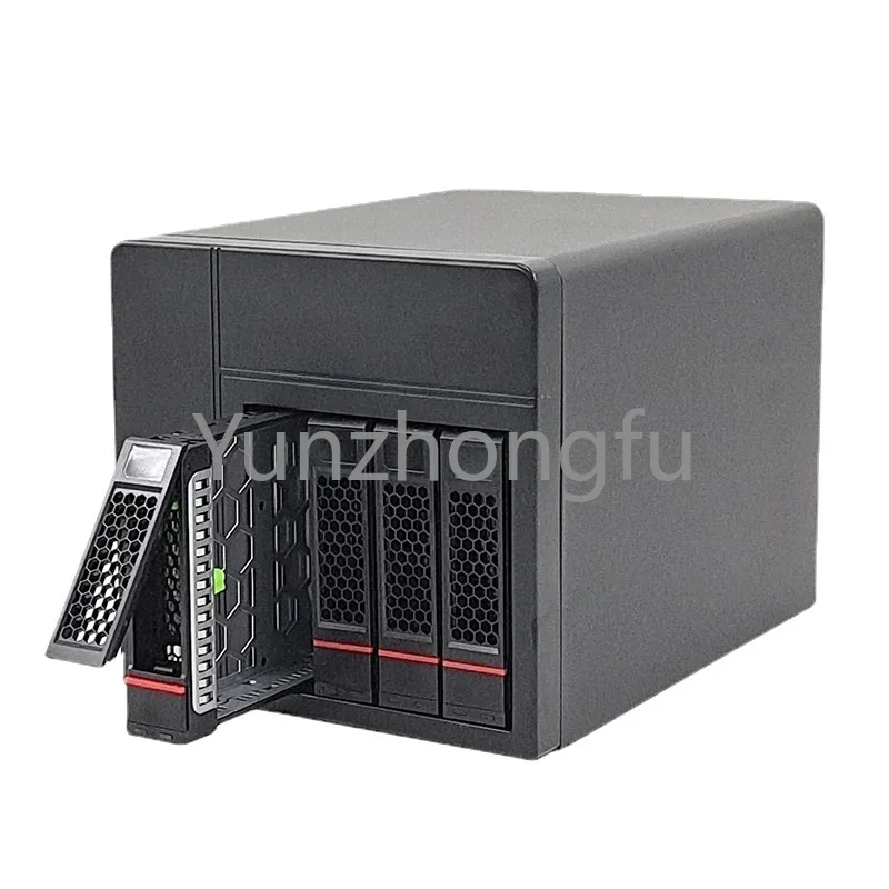 

Bays Nas Storage Server Case High Quality New Tooless Screwless Hard Drive Enclosure 4 HDD