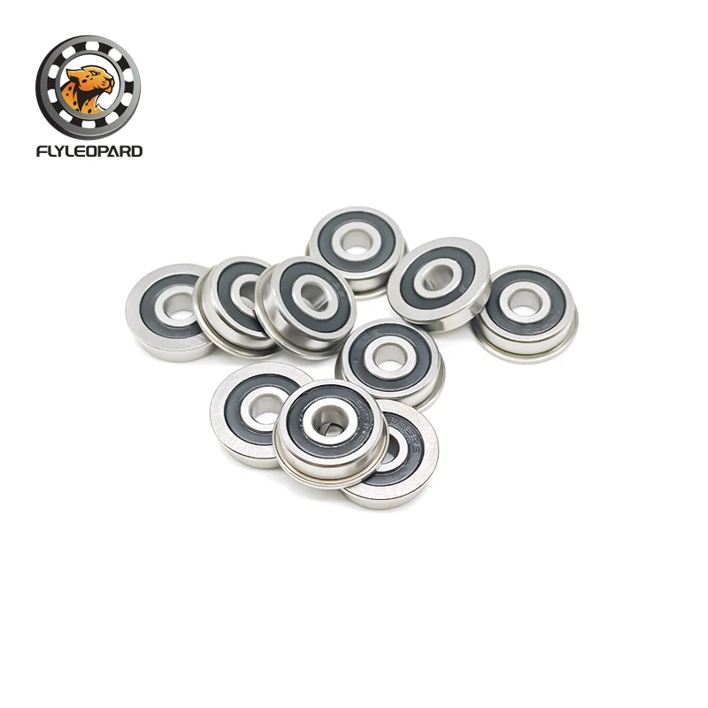 

10PCS F625RS 5x16x5 mm Miniature Flange Bearing F625RS 5*16*5 ABEC-7 3D Printer & Model Aircraft Bearings