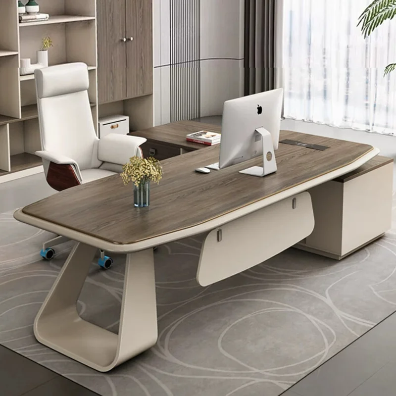 Multifunctional Modern Office Desk Aesthetic Minimalist Display Design Office Desk Executive Decoration Ufficio Home Furniture