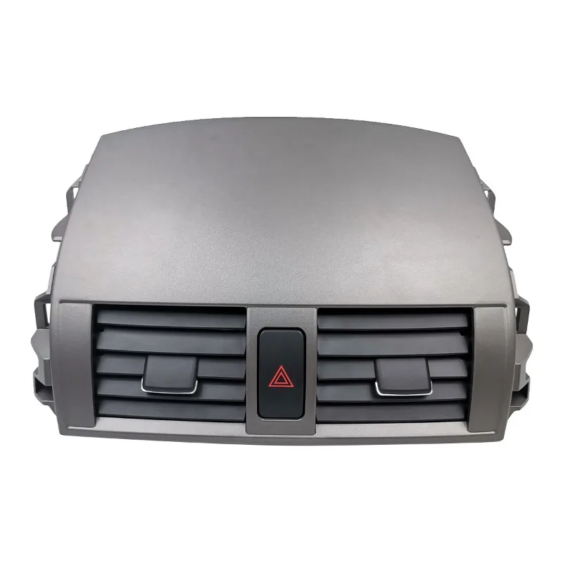 2007-2013 Center Dashboard AC Air Vent Panel Assembly, Front Outlet Frame with Emergency Hazard Flasher Switch Replacement