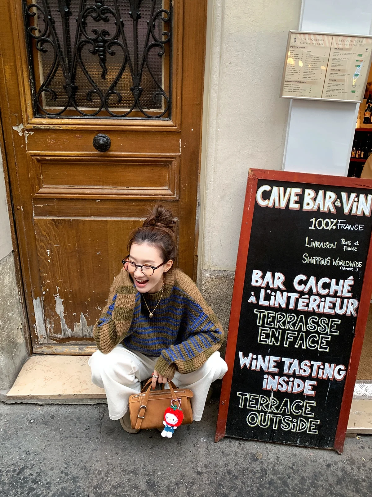 

Warm Loose Women's Stripe Knitwear Wool Blend Casual Spring Top Comfortable Long Sve round Ne Pullover Faionable Commu...