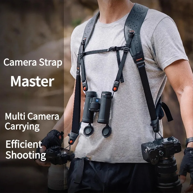Wedding Photography Master Grade Genuine Leather Camera Shoulder Strap Single Shoulder Oblique Span Decompression Camera Strap