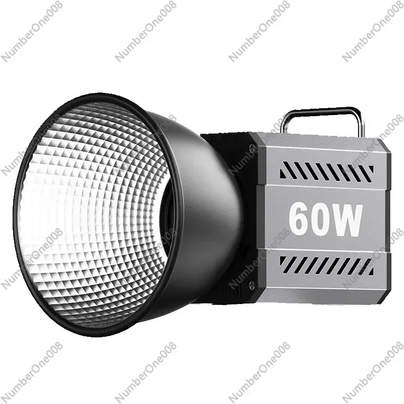 

ZU60] 60W Photography Light Portable Mini Baorongkou Palm COB Filling Light Outdoor Portrait Handheld Play