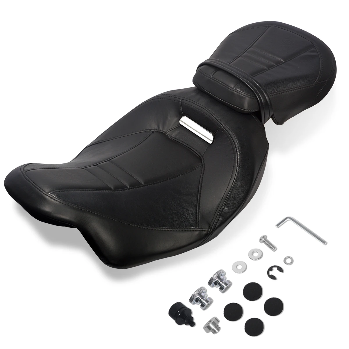 Motorfiets Twee-Up Low Profile Seat Voor Harley Touring Road King Street Glide Road Glide Electra Glide Speciale FLTRX 2009-2025