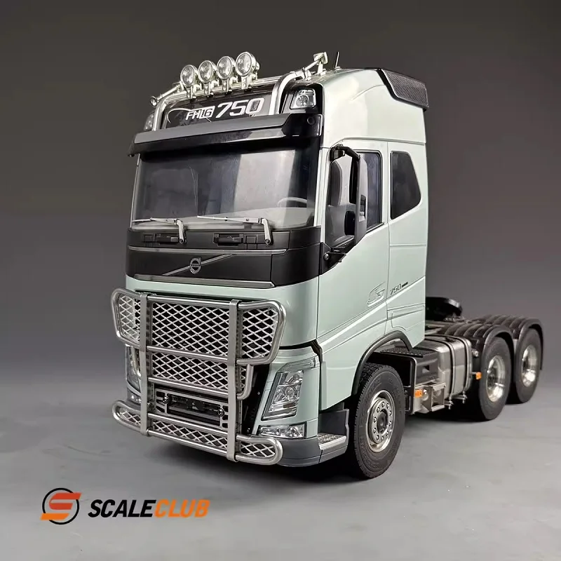 SCALEclub-Guardas de Animais para Tamiya Lesu, Benz RC Truck Trailer Tipper, Volvo FH750, 1:14