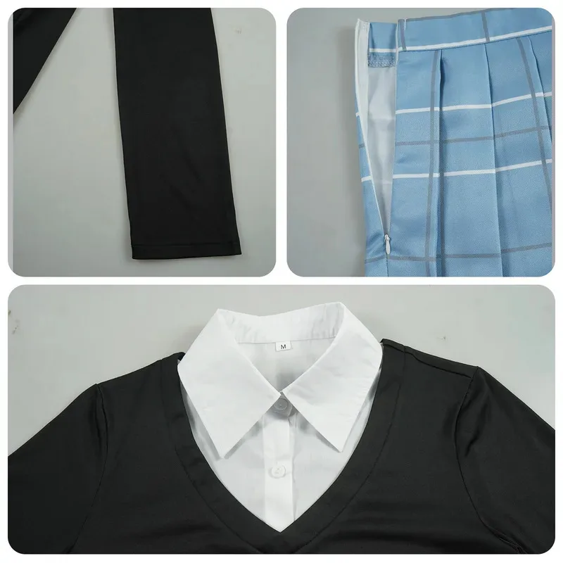 CyMarin Kitagawa Cosplay Anime My Dress Up Darling 2 Costume JK School Uniform Bunny Suit Gojo Wakana Cosplay Halloween Outfit W