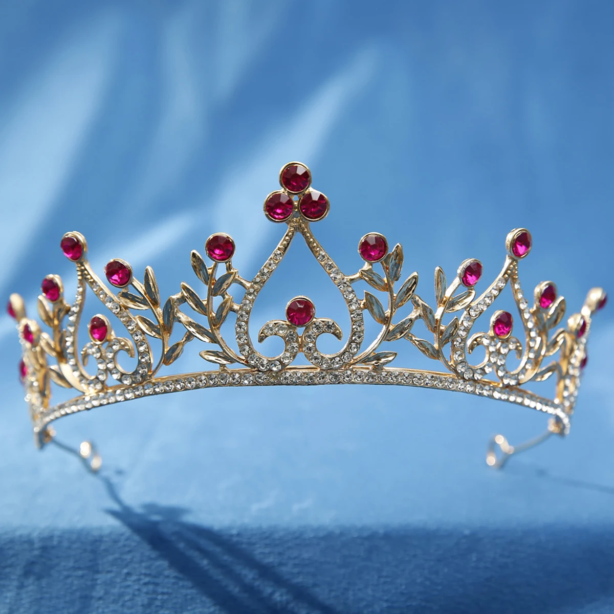 Fashionable and Simple Rhinestone Princess Crown, Suitable for Wedding Brides, Wedding Dress, Hair Accessories, Birthday Party and Other Event Decorations