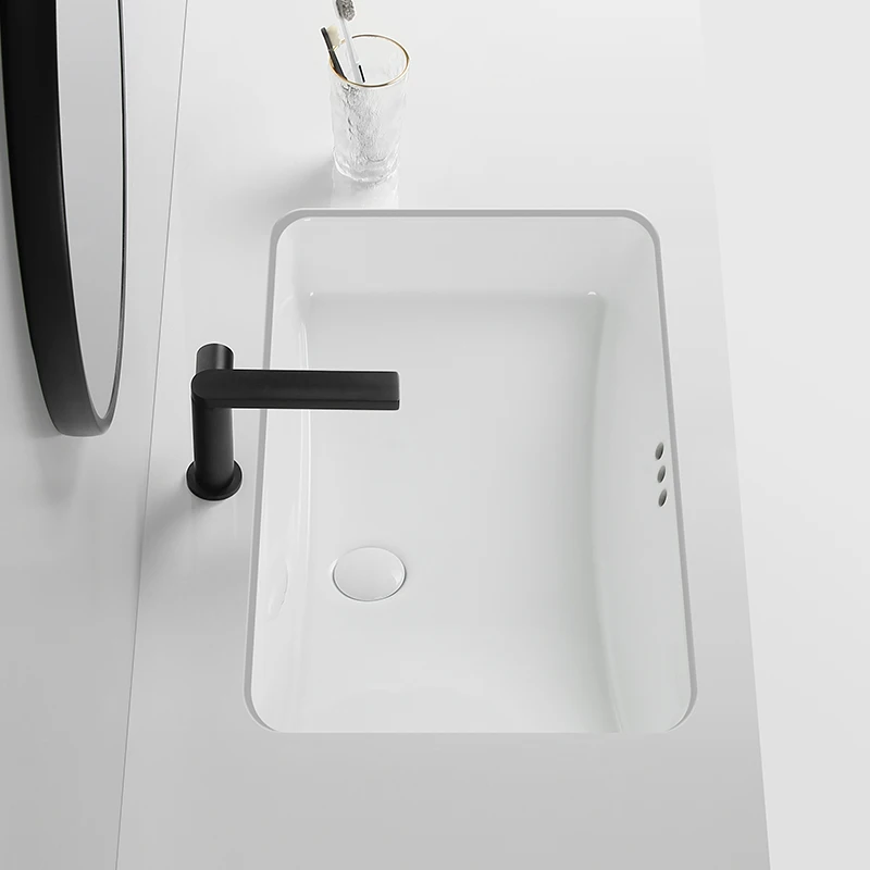 

70 large deepened under-counter basin wash basin square bathroom wash ceramic balcony embedded