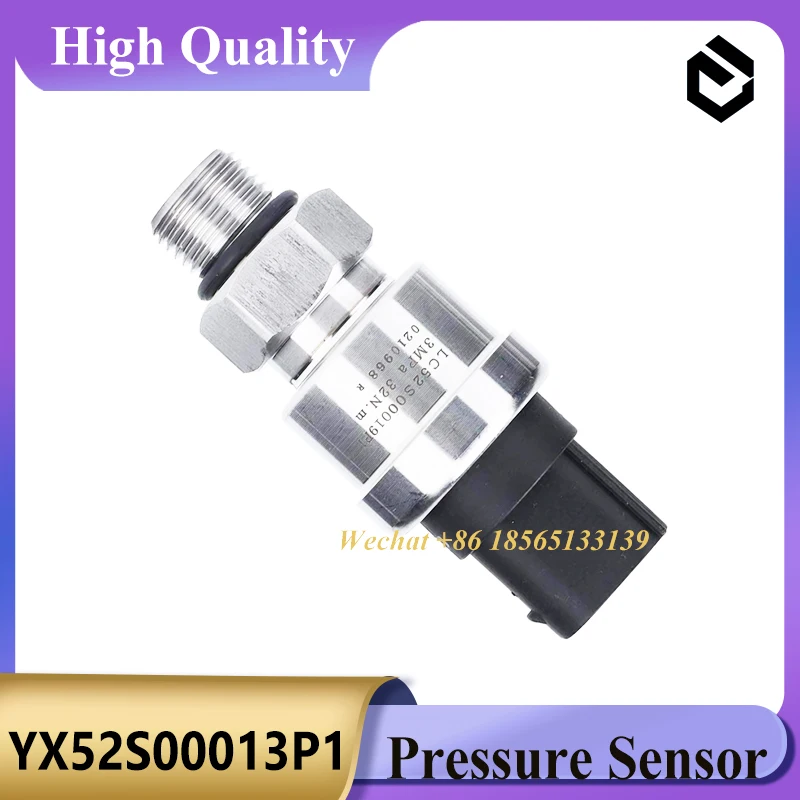 YX52S00013P1 Low Pressure Sensor for Kobelco SK210-8 Excavator Parts