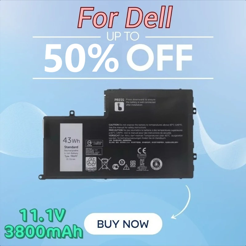 

Аккумуляторы для ноутбуков TRHFF 11,1 В, 3800 мАч для Dell 5543 5557 5545 P39F P49G
