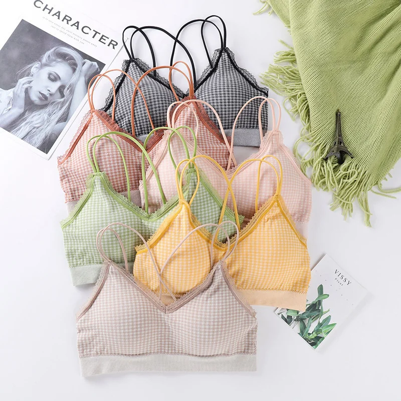 Net Red Fairy Explosive Small Breasts Gathered To Show Big Schoolgirls Sexy No Steel Rings Supporting Chest Pads