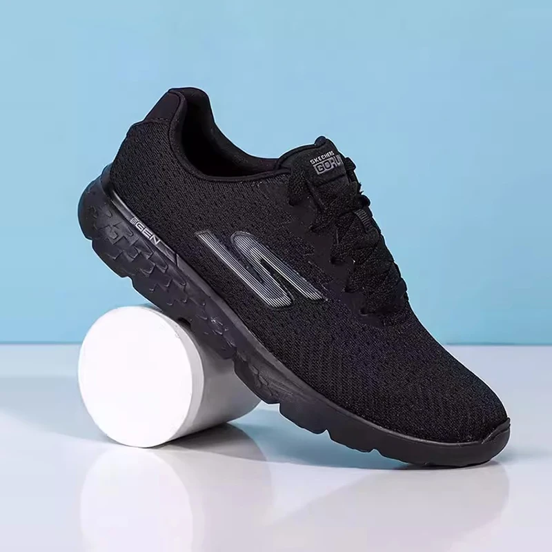 Buty damskie Skechers letnie nowe, oddychające, lekkie buty do biegania z siateczki