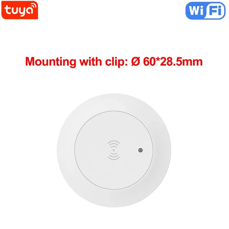 B04B-Tuya Wifi 24G Mmwave Radar Smart Human Presence With Illumination Detector Support Light Switch 95-250V