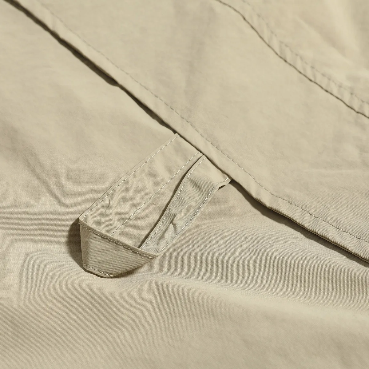 اليابانية الرجعية منتصف طول القطن سترة واقية الرجال طوق فضفاض بسيط المتضخم ملابس العمل معطف القطن سترة #4