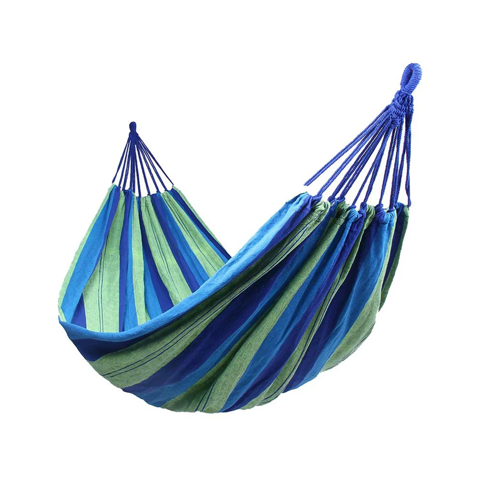 Camping Hammock For Single  Portable Garden Yard Patio Leisure Parachute Hammock Swing Travel