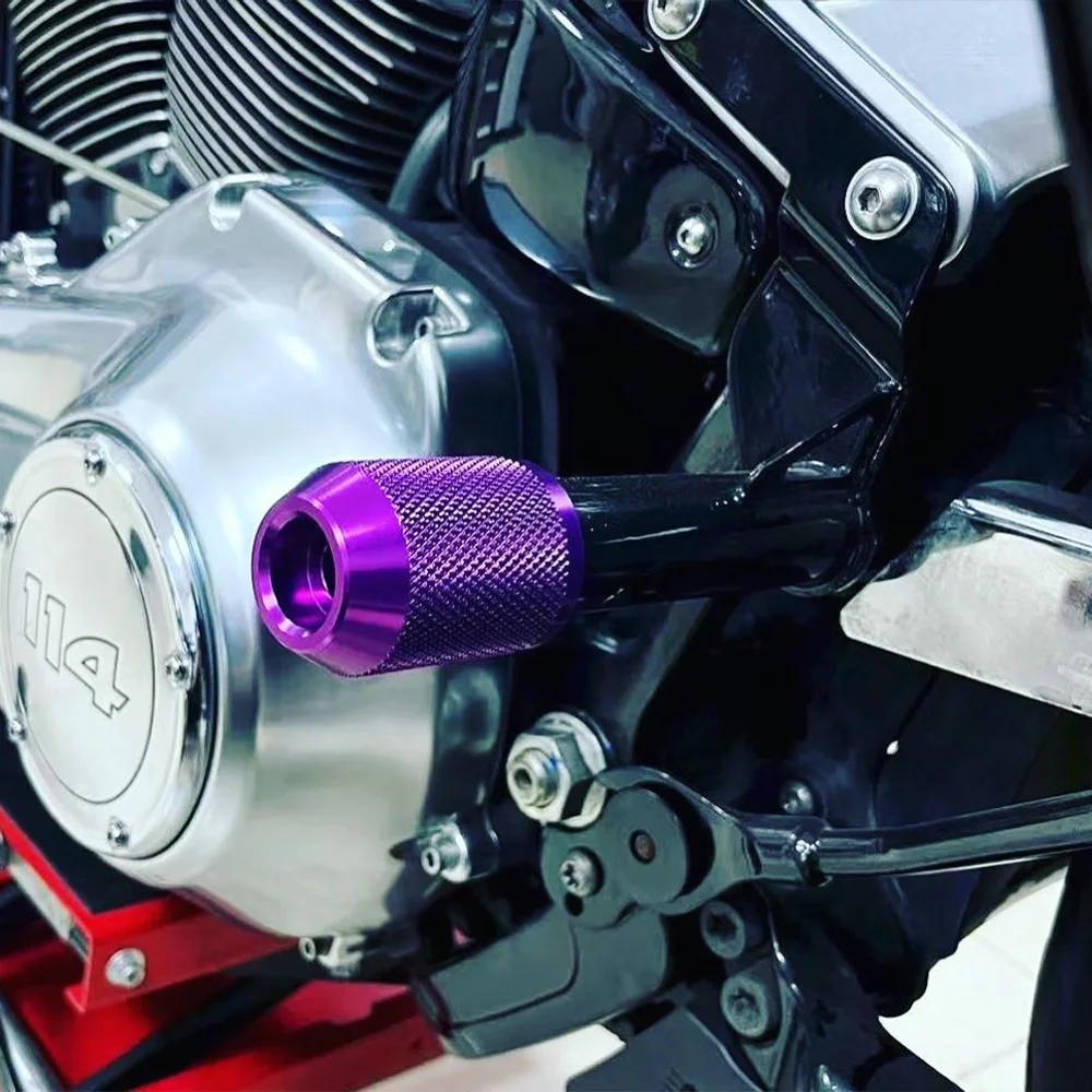 

Motorcycle Replacement Billet CNC 6061 Crash Bar Saddlebag Guard Sliders Universal for Harley M12 Saddlebag Guard and Crash Bar