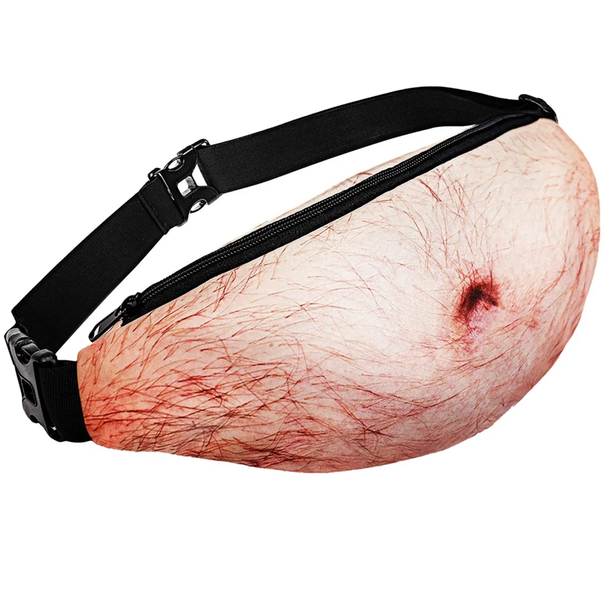 AT16 Funny Gift Gifts, 3D Men Beer Belly Dad Bag Waist Packs,Waterproof Fanny Pack