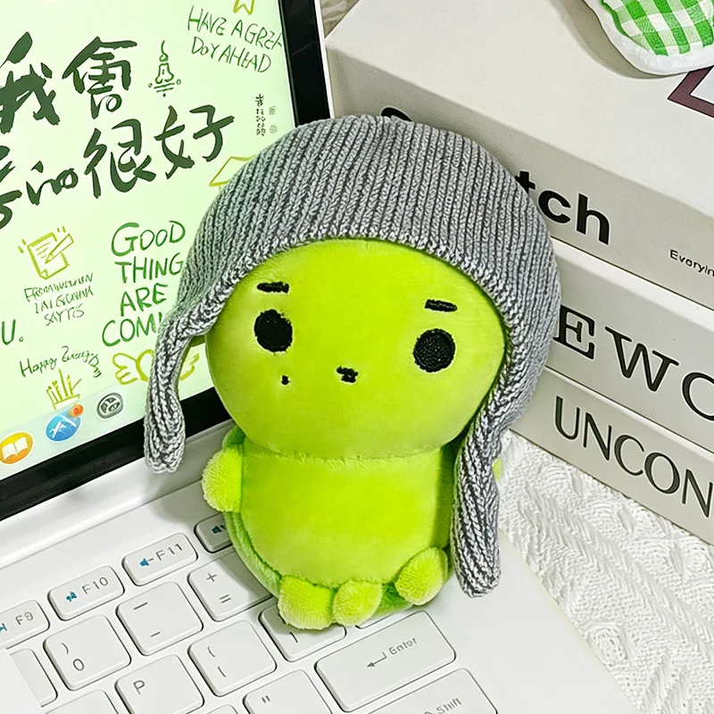 10cm JUHOON Turtle Plush Toy Keychain Cortis Cartoon Doll Cute Bag Pendant Fan Made Peripheral Stuffed Toy Collectible Gift
