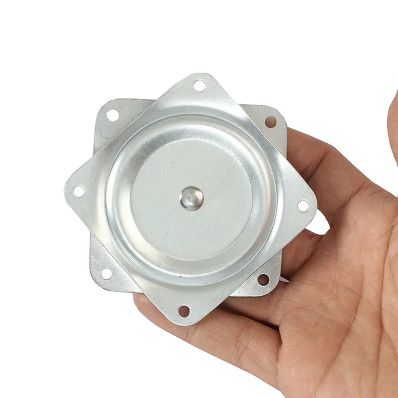 1PCS Table Universal Hollow Turntable TV Furniture Display Rack Full Bead 360 Degree Rotating Base Small Turntable Bearing