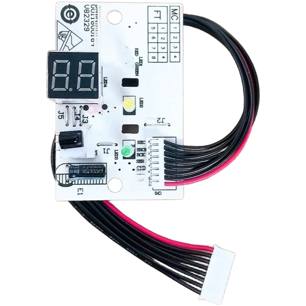 Replacement Display Unit for Air Conditioner Remote Control Assemblies Supporting Standard HVAC Integration Replacement