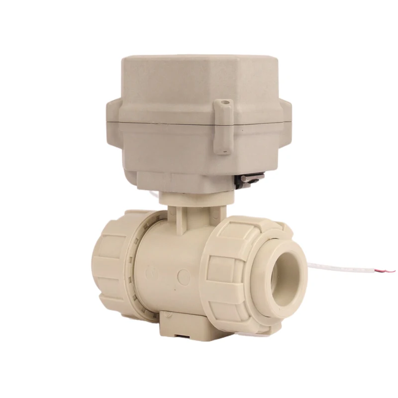 12V 24V DC 2 Way PPH Mini Smart Motor Operated Electric Actuator Water Control Automatic Rotary Ball Valve