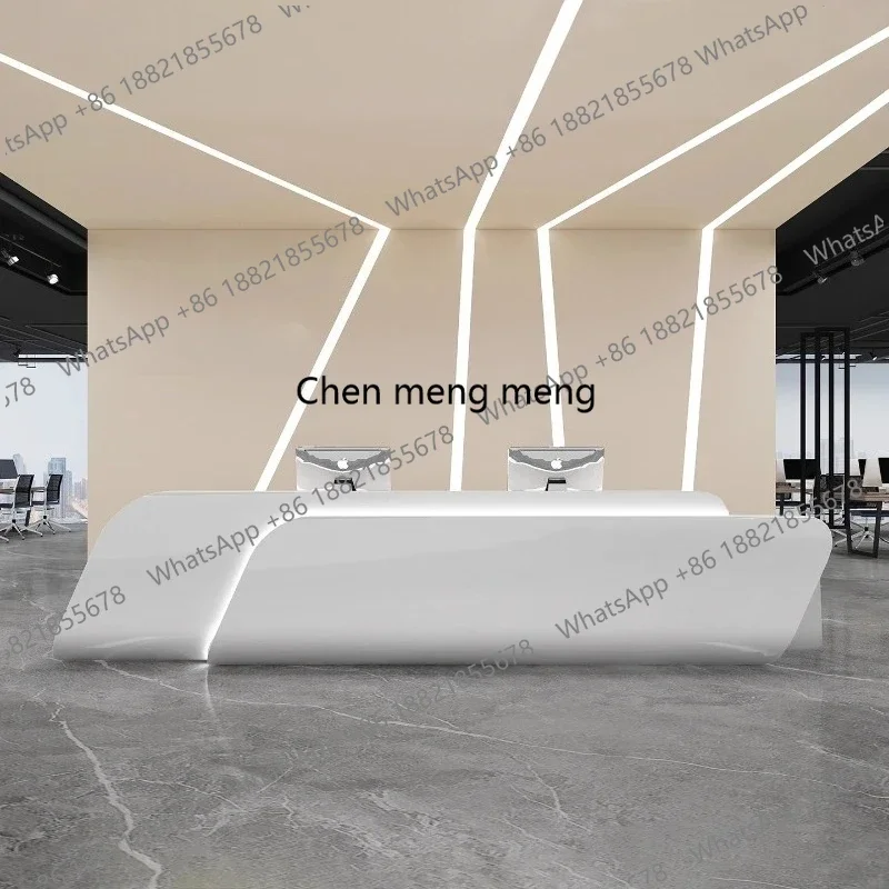 

Новинка: Стойка ресепшн для бизнеса, офисный стол, прилавок, стойка администратора, стол для салона красоты, стол для офиса