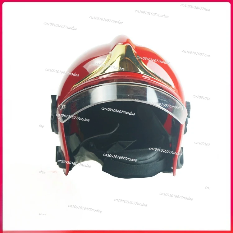 Fire Helmet Gold Plated Film Fire Full Helmet Double sided Cover Pressure Resistant Safety Helmet