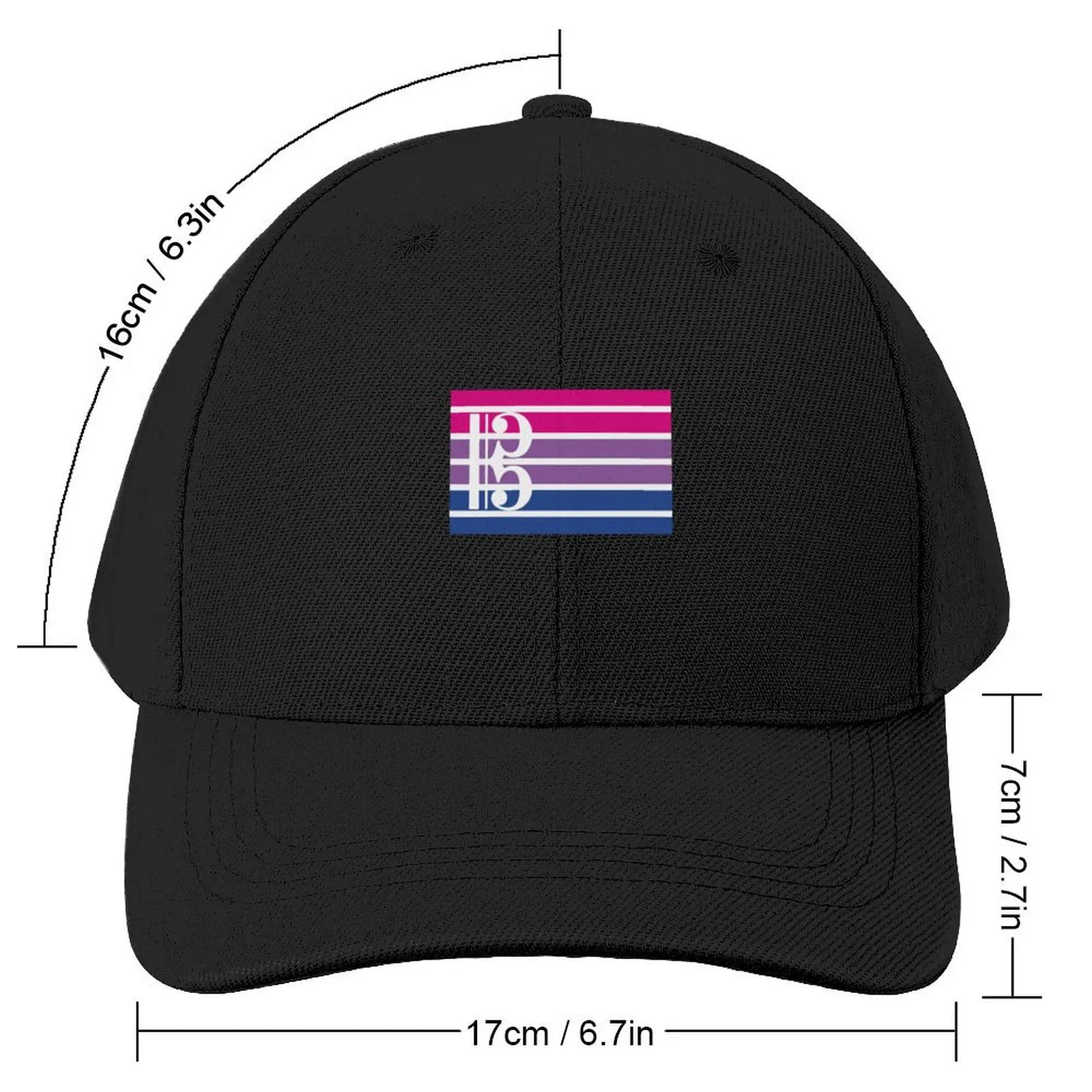 Alto Clef Bi Flag Baseball Cap hiking hat summer hat Luxury Brand For Men Women's