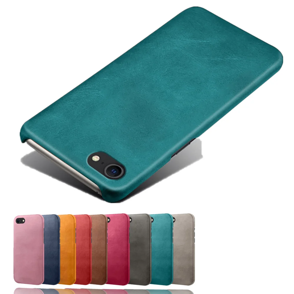 SE 2022 Vegan PU Leather Cover For iPhone SE 2022 Funda Wearable Slim Coque For Apple SE3 SE 3 (2022) (3rd generation) 4.7