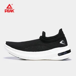 PEAK Men Casual Shoes TAICHI Sneakers Breathable Slip-on Lightweight Soft Jogging Outdoor Walking Shoes E222287J