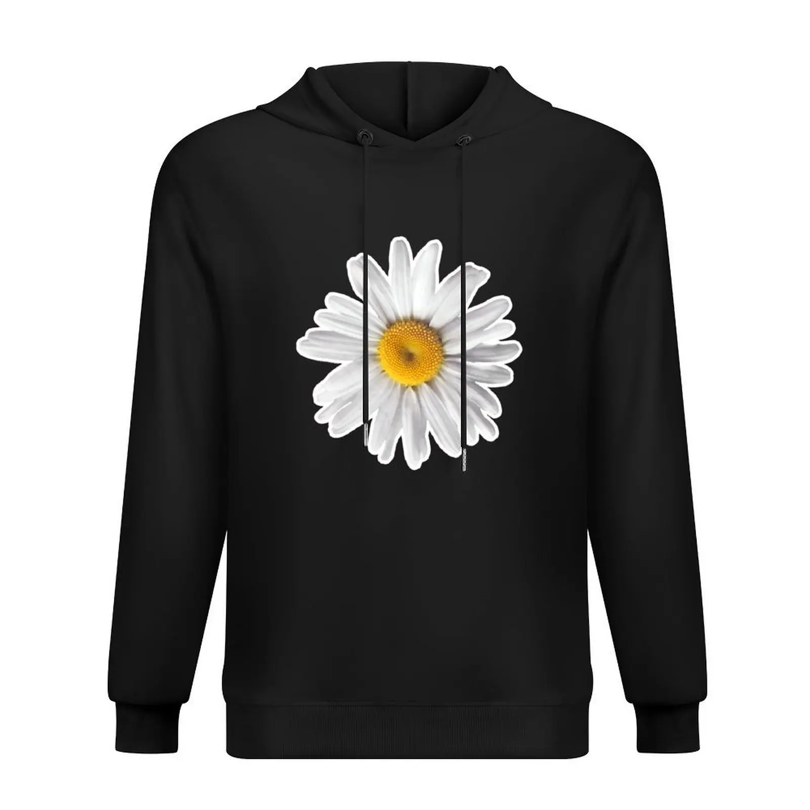 

Daisy Blues - Daisy Pattern on Cornflower Blue Hoodie men's clothes men's clothing anime clothing men's autumn clothes hoodie