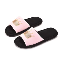 New in Women's Home Slippers Cotton Shoes for Women Winter 2024