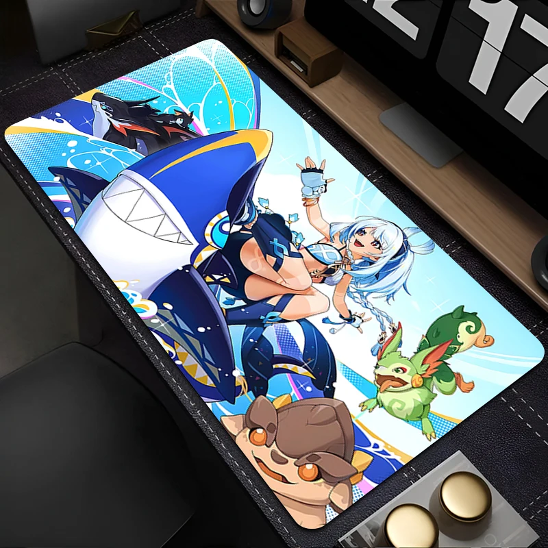 Mouse Pad Large Extended Gaming Desk Mat G-genshin Impact Mualani Hot Mouse Mats Gamer keyboard pad Rubber Computer Mouse Pad