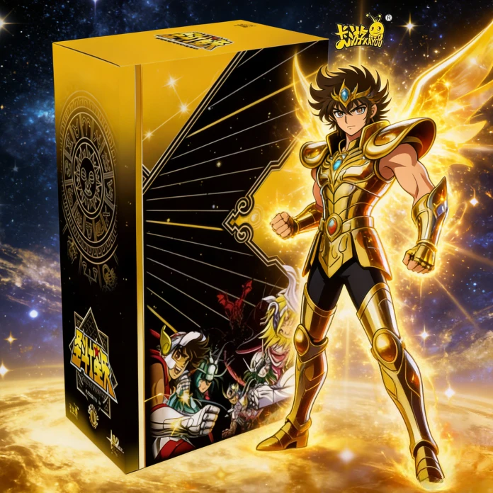 

Официальная коробка для пробуждения ткани Saint Seiya KAYOU, волна 1, редкие карты Athena SE и Pope BP, подарочное издание для коллекционного издания Ultimate UR.