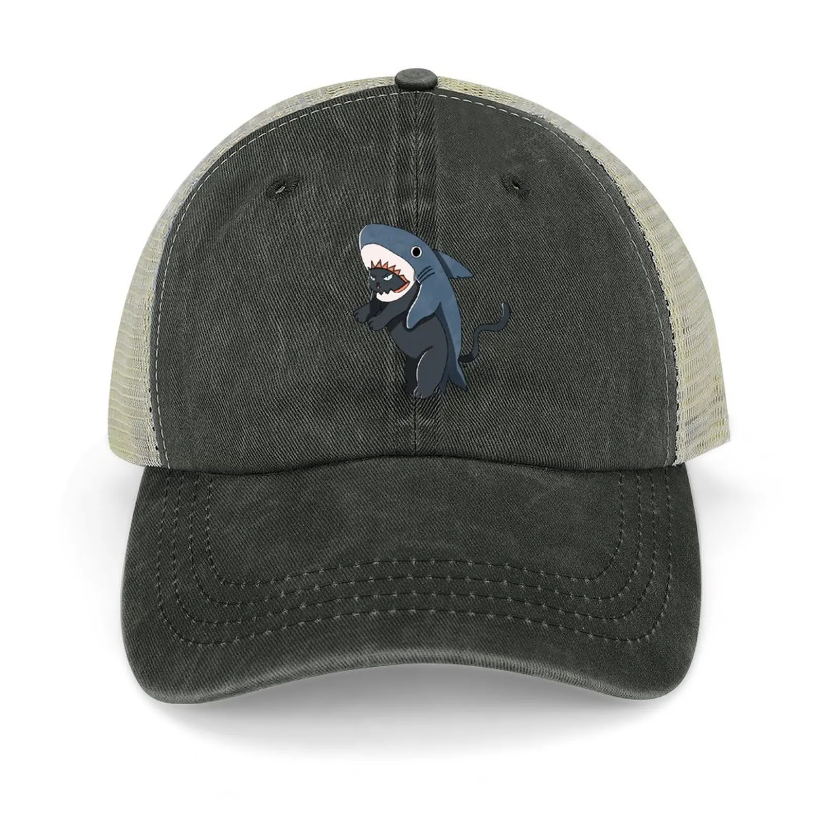 

Shark Cat! Baseball Cap Snapback Cap |-F-| New Hat Luxury Hat Caps For Women Men's