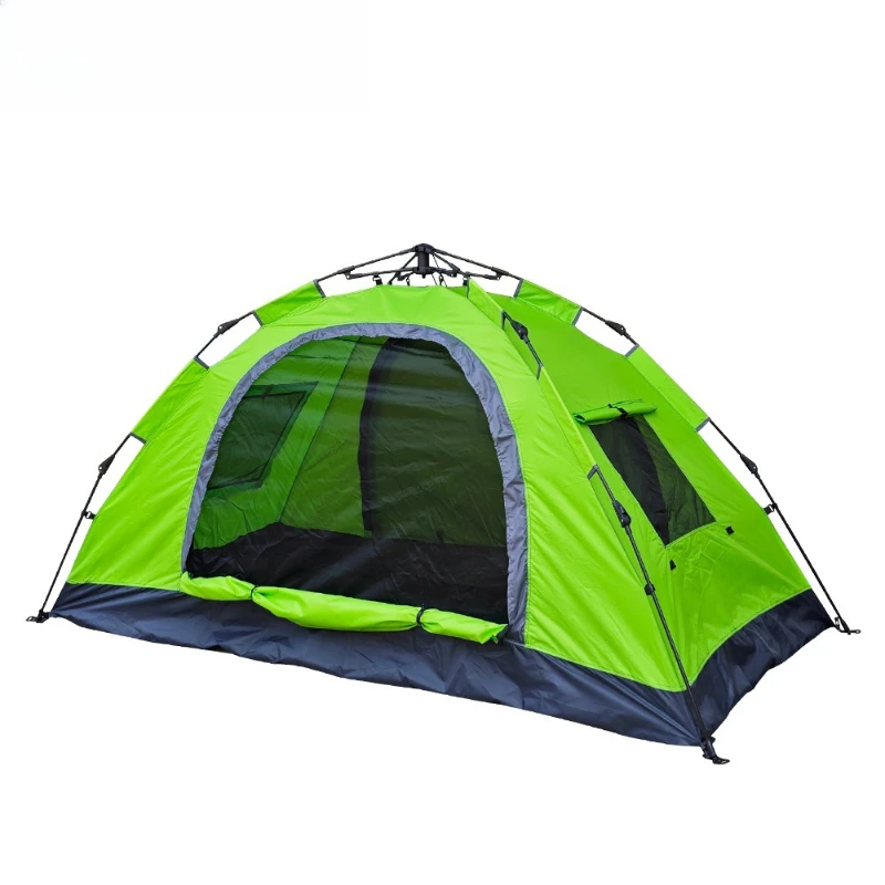 

Double-layer explosion-proof rain single automatic tent quick open outdoor fishing camping tent camping