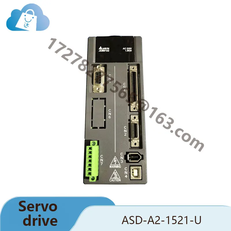 Original Second-hand 9-layer new test is 100% OK AC Servo driver ASD-A2-1521-U 1.5KW 200-230V 3PH/5.9A 1HP/10.3A 50/60Hz