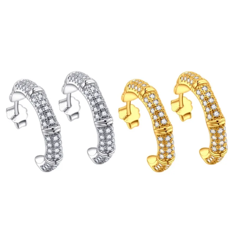 

Новые ретро серьги-гвоздики из стерлингового серебра S925, модные универсальные трендовые индивидуальные преувеличенные геометрические серьги-гвоздики для женщин