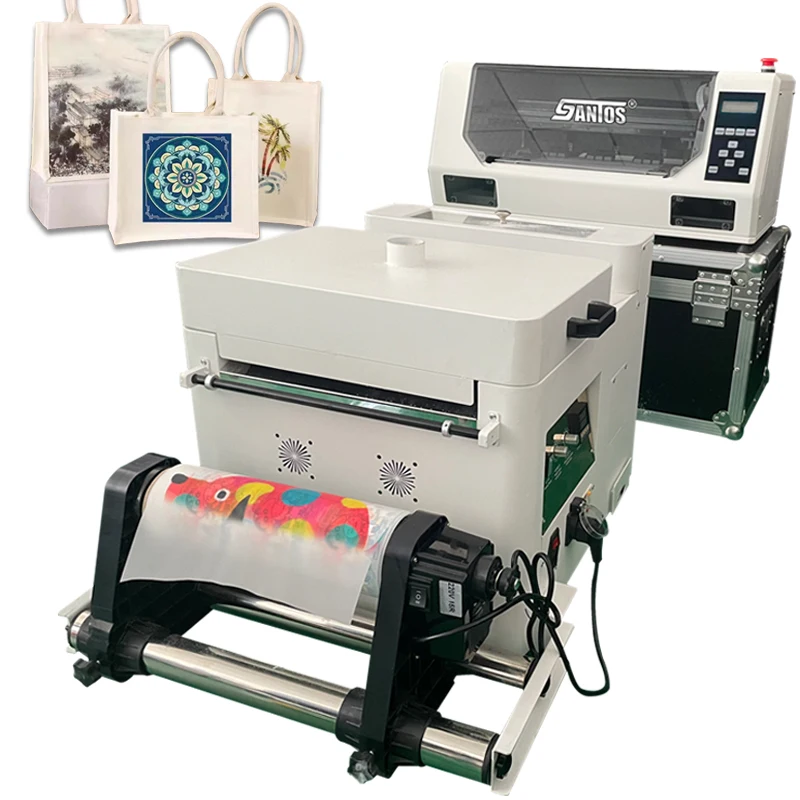 Direct to film A3 dtf printer Auto- white ink stirring and circulation function XP600/i1600 heads with shaker