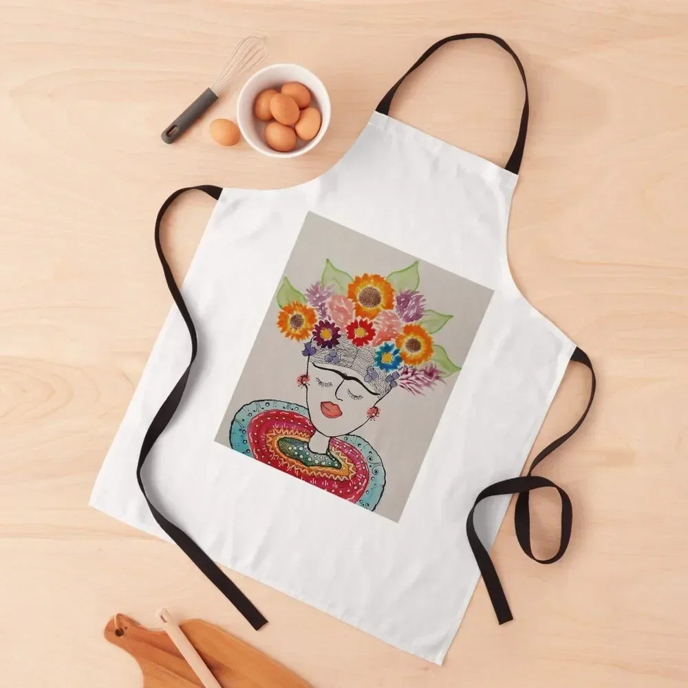 Como La Flor Apron For Woman New year's innovative kitchen and home items esthetician Apron