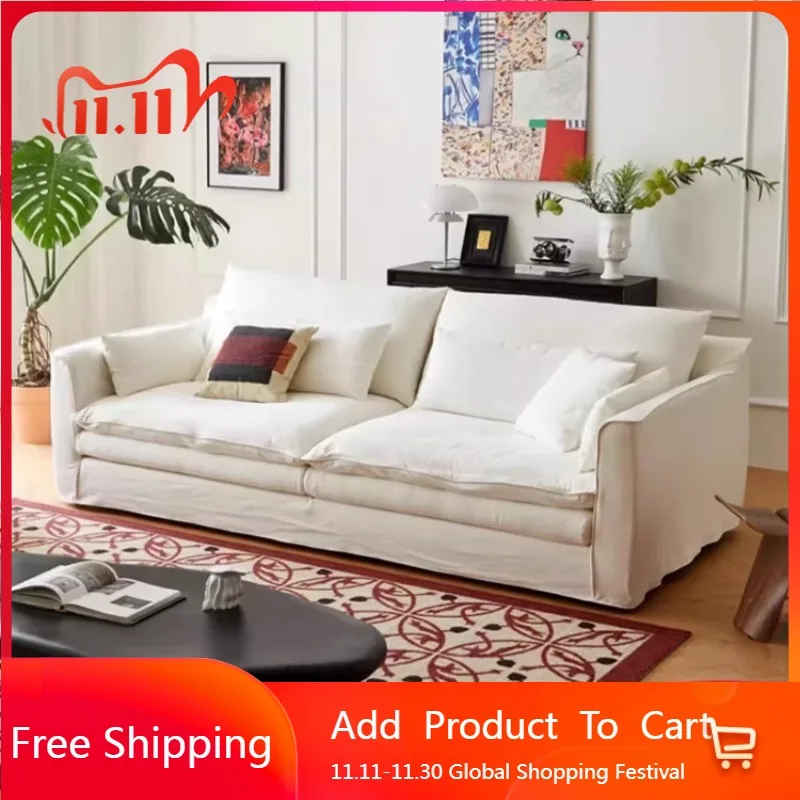 

Minimalist Design Living Room Sofas Loveseat White Filling Nordic Living Room Sofas Relaxing Create Muebles Postmodern Furniture