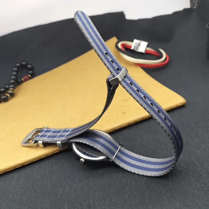 Strap High quality nylon watch strap bracelet washable replacement strap 22mm 20mm 24mm 18mm