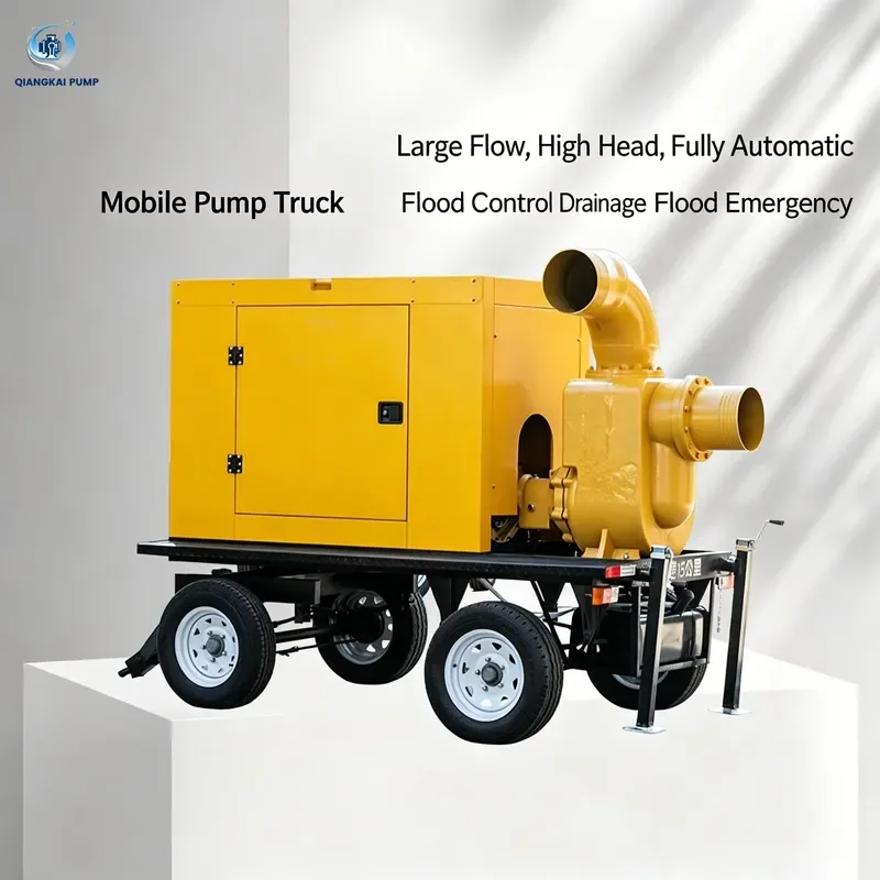 for 4 to 6 Inch High Pressure Farm Water Pump Mobile Flood Pump Truck OEM 1 Year Warranty Direct From Manufacturer