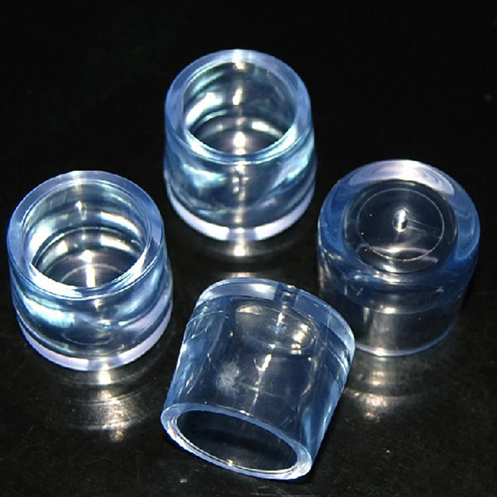 

8Pcs Chair Leg Foot Cover Heavy Duty PVC Rubber Floor Protector for Table Desk Dining Room and Patio Furniture Anti-Slip Chair