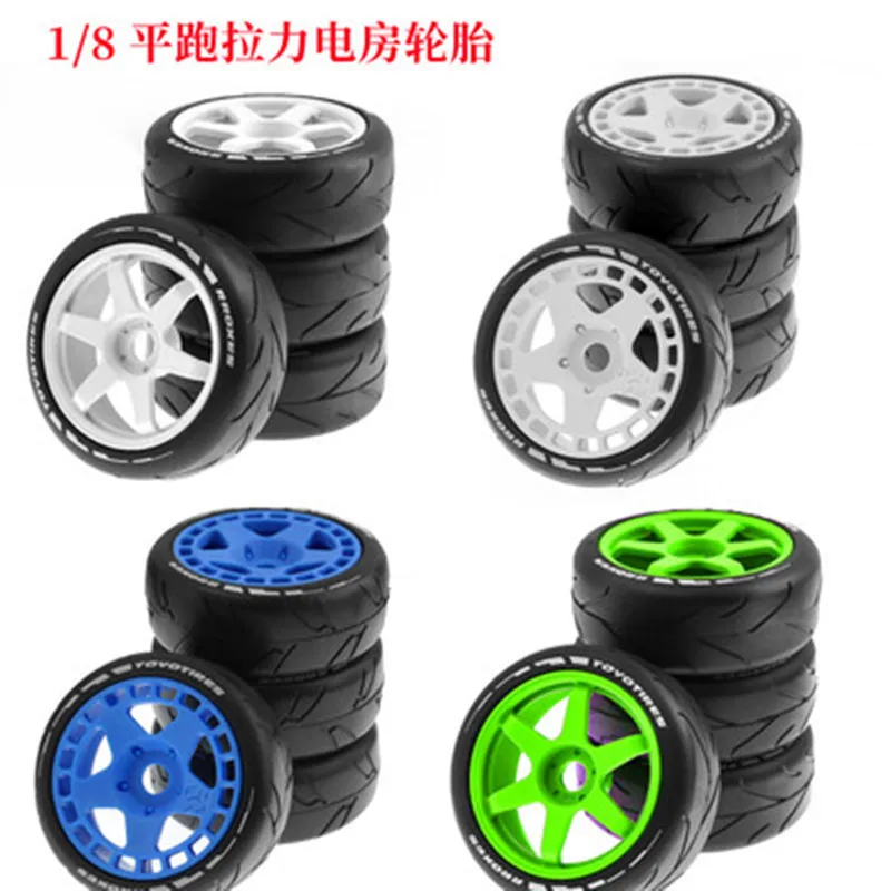 

1/8 RC Remote Control Vehicle Tires Running Tension 17 mm bonder Tyre For Thor Avengers Zhi Ding Hong Nuo