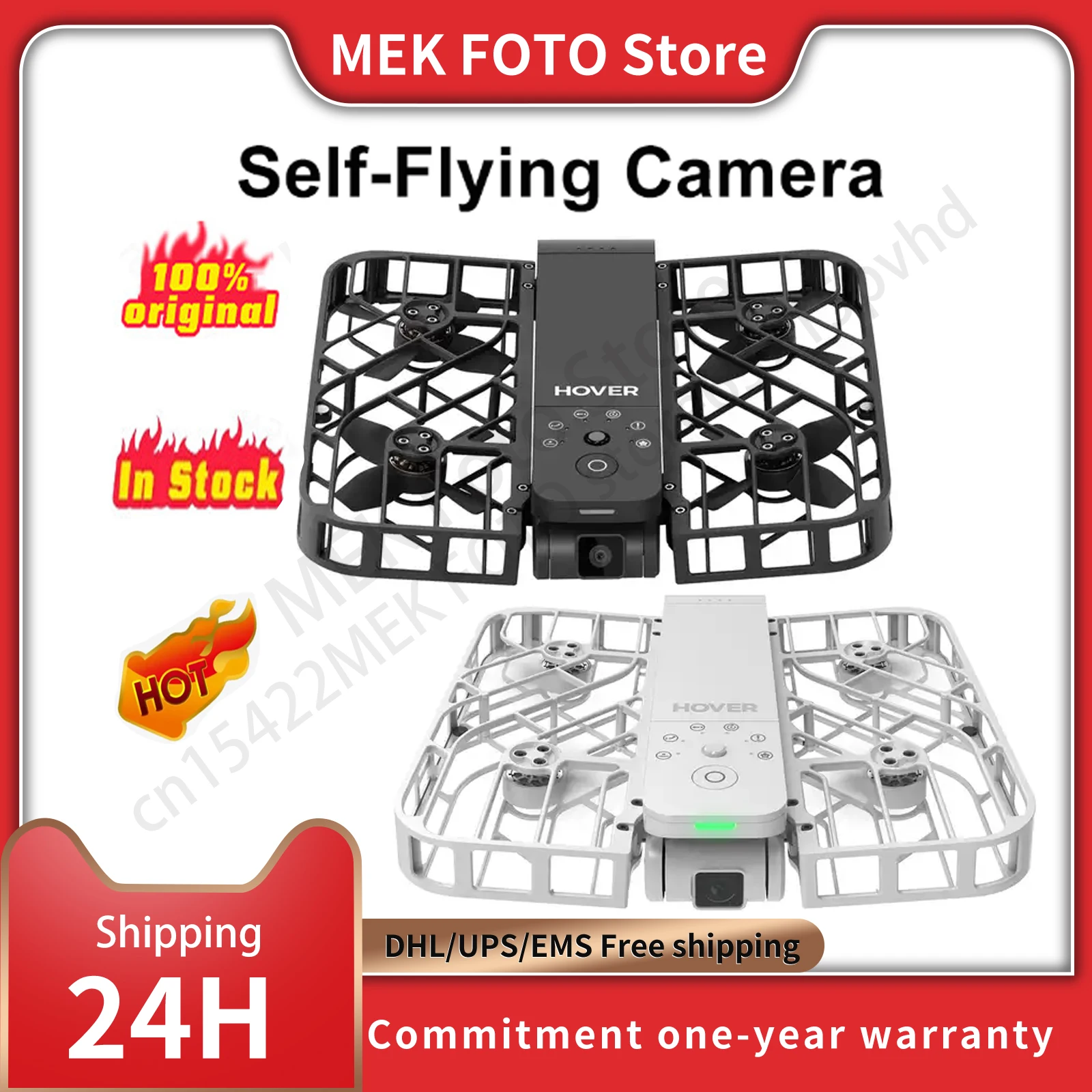 HOVER Air X1 Flying Drone Camera Llive Preview Selfie Aanti-shake HD Drone Pocket-Sized for Outdoor Camping Travel